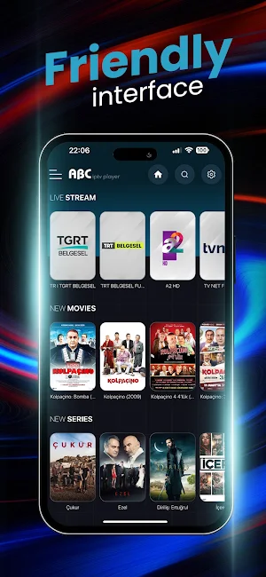 ABC IPTV PLAYER PRO Screenshot 3