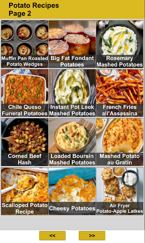 Potato Recipes Screenshot 1