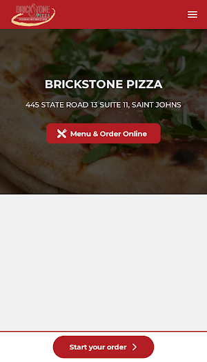 Brickstone Pizza Screenshot 0