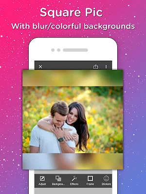 Square Size Pic Editor - No Crop - Collage Maker Screenshot 0