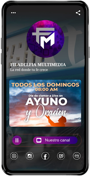Filadelfia Multimedia Screenshot 0