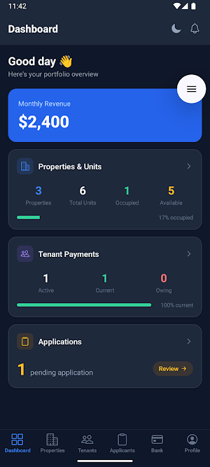 Easy Rent Tracker Screenshot 0