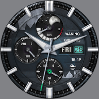 SPRAK 143 Dark Moon Watch Face