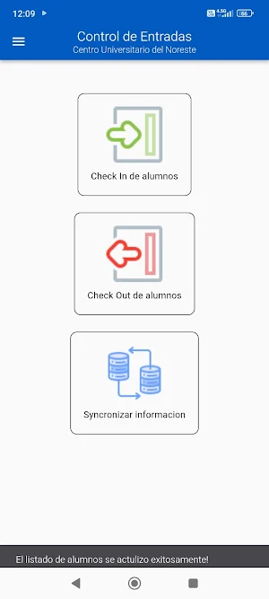 CUN Control de Entradas Screenshot 3