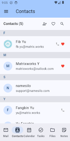 Pebox: Mail, Files & Calendar Screenshot 1