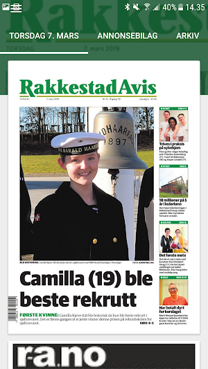 Rakkestad Avis eAvis Screenshot 0