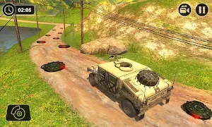 US Military Truck Drive: Army Vehicle Driving 2018 Screenshot 3