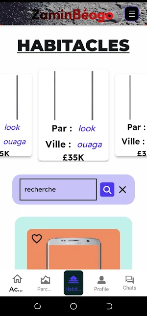 ZaminBeogo Screenshot 2