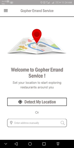 Gopher Errand Service Screenshot 1
