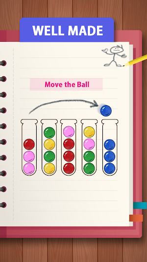 Sort Ball : Brain Test Screenshot 1