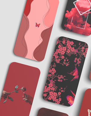 Red Aesthetic Wallpapers Screenshot 3