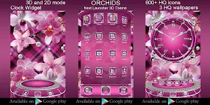 Orchids Dialer theme Screenshot 3