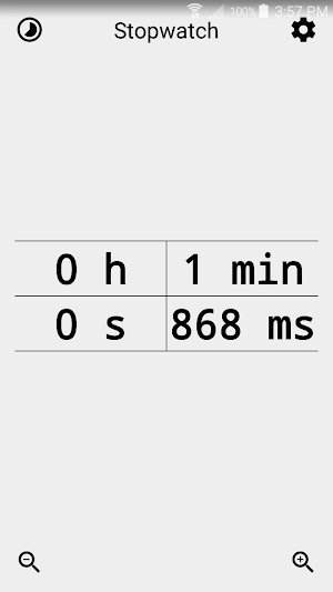 Text Chronometer Screenshot 1