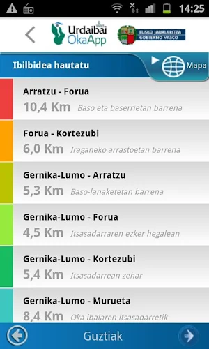 Urdaibai Oka App Screenshot 1