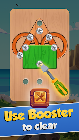Wood Nuts & Bolts Screw Puzzle Screenshot 3