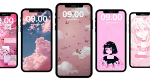Cute Aesthetic Girly Wallpaper Screenshot 0