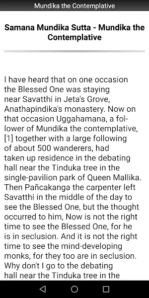 Mundika the Contemplative Screenshot 1