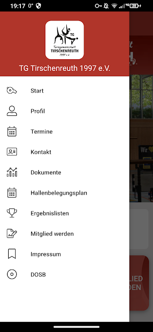 TG Tirschenreuth 1997 e.V. Screenshot 2