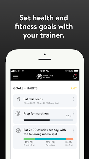Innovative Fitness App Screenshot 2