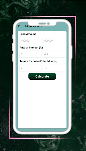 LoanView - EMI Loan Calculator Screenshot 2