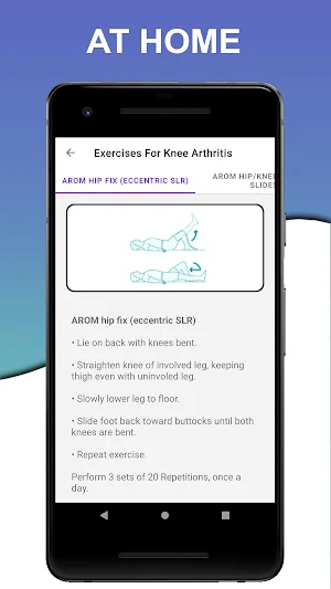 Knee Pain Exercise Screenshot 2