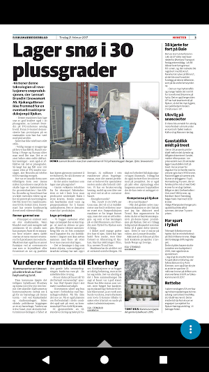 Rjukan Arbeiderblad eAvis Screenshot 1