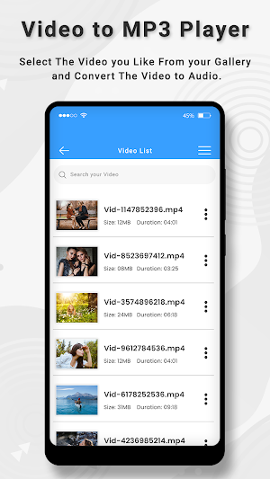 Video to MP3 Converter Screenshot 1