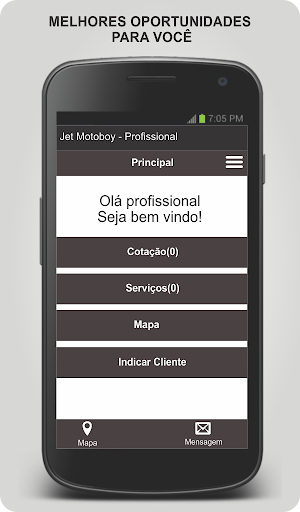 Jet Motoboy - Profissional Screenshot 0