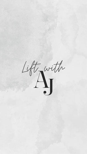 LiftwithAJ App Screenshot 0