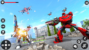 Flying Car Robot Dog Transform Screenshot 2