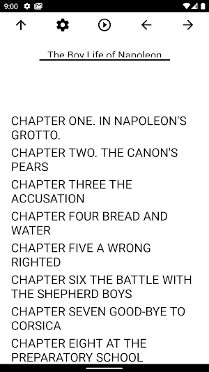 Book, The Boy Life of Napoleon Screenshot 0