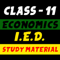 Class 11 Economics IED