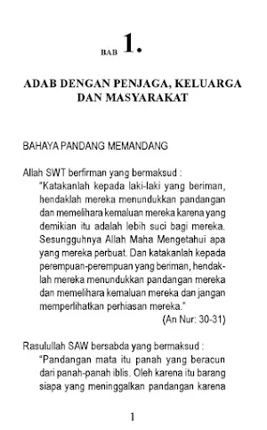 Panduan Wanita Solehah Bahagia Screenshot 2