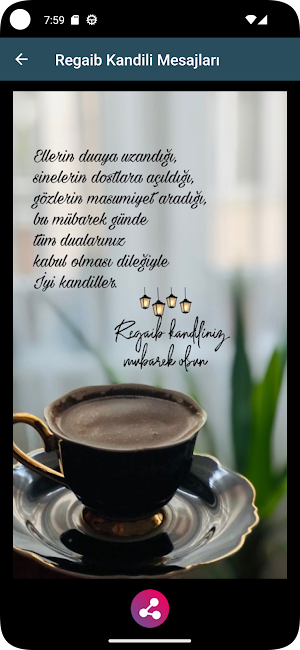 Regaib Kandili Mesajları Screenshot 3