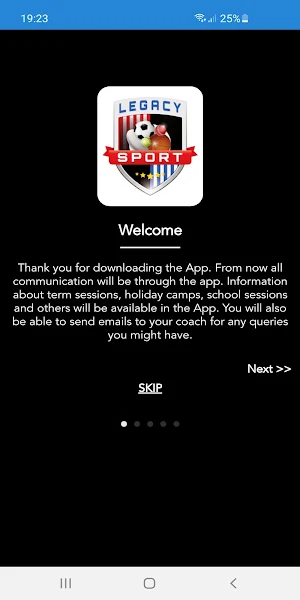 Legacy Sport Screenshot 1