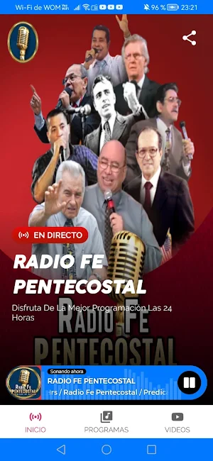 Radio Fe Pentecostal Screenshot 1