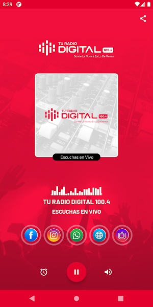Tu Radio Digital 100.4 Screenshot 1