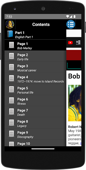 Bob Marley - Biography Screenshot 0