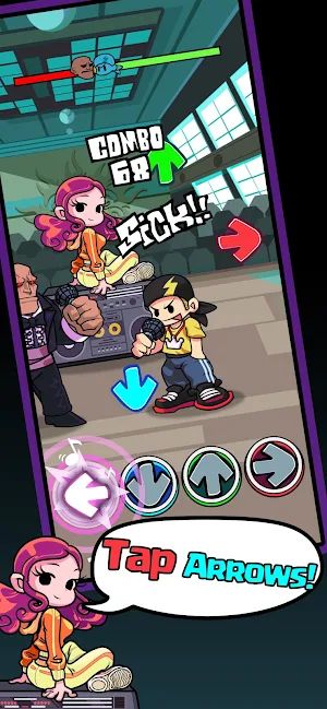 FNF Beat Fight:Full Mod Battle Screenshot 2
