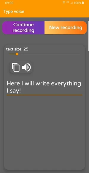 Voice typing- Speech to text Screenshot 0