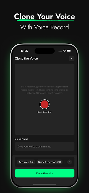 Voice Clone: AI Voice Cloning Screenshot 3