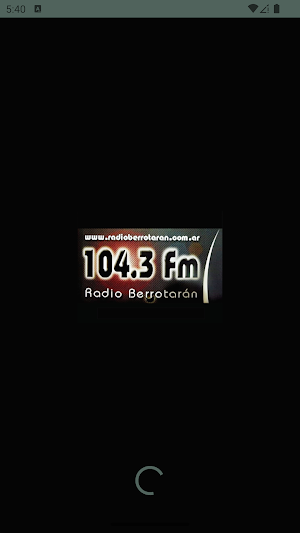 Radio Berrotarán 104.3 Screenshot 1