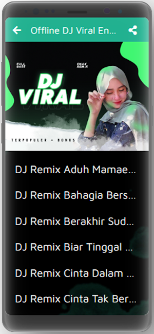 DJ Viral Enak Remix Full Bass Terpopuler + Bonus Screenshot 2