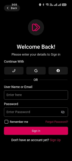 Flixoo Smart TV App Screenshot 1