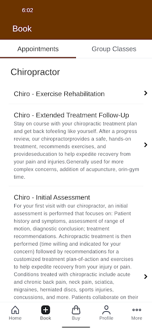 Heritage Fitness Screenshot 1