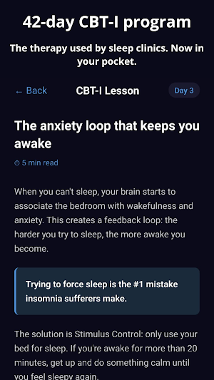 Unpilled: Stop Sleeping Pills Screenshot 2
