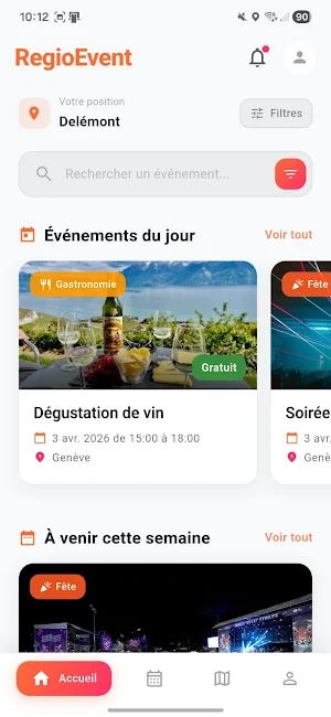 RegioEvent Screenshot 0