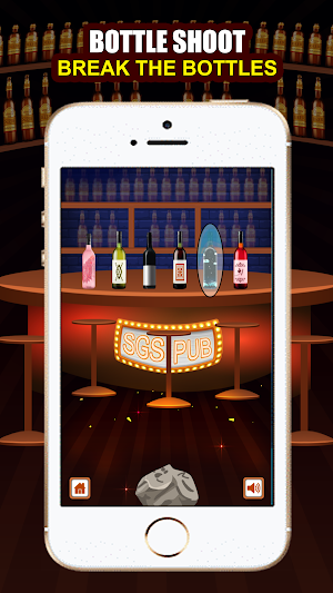 Bottle Shoot Game Forever Screenshot 2