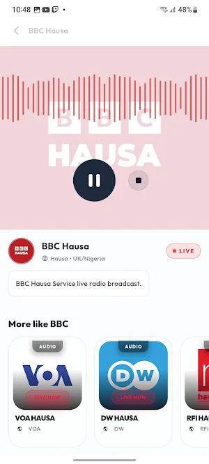 Labari Hub - FM Radio Screenshot 2
