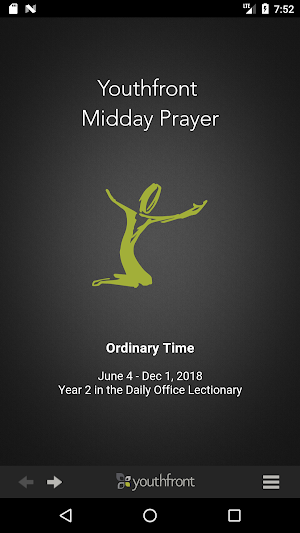 Youthfront Midday Prayer Screenshot 0